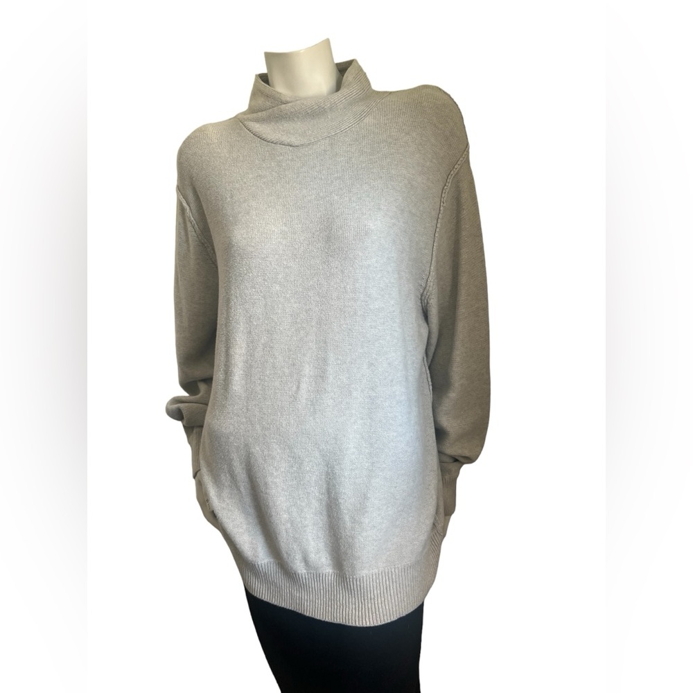 W.R.K Men's Sweater 100% Cotton  Size L Gray